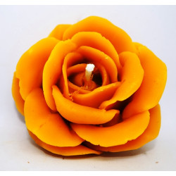 Ruža včelí vosk  - odliatok - rozmer 45 výška x 135 mm, váha 90 g