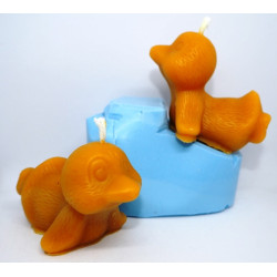 Tučniak Tomik silikónová forma - Sviečka  - včelí vosk - 2,30 € za ks, forma na odliatky 13 €