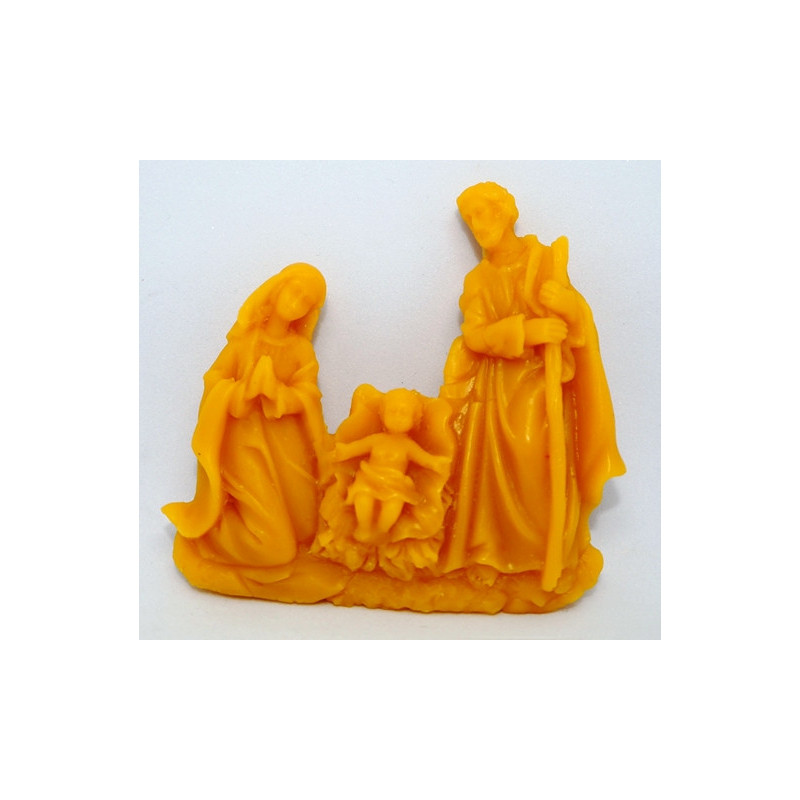 Betlehem odliatok - včelí vosk- , rozmer 75 x 75 mm, váha 25 g