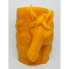 Koník odliatok - včelí vosk rozmer 95 x85 mm, váha 300 g, forma 24 €