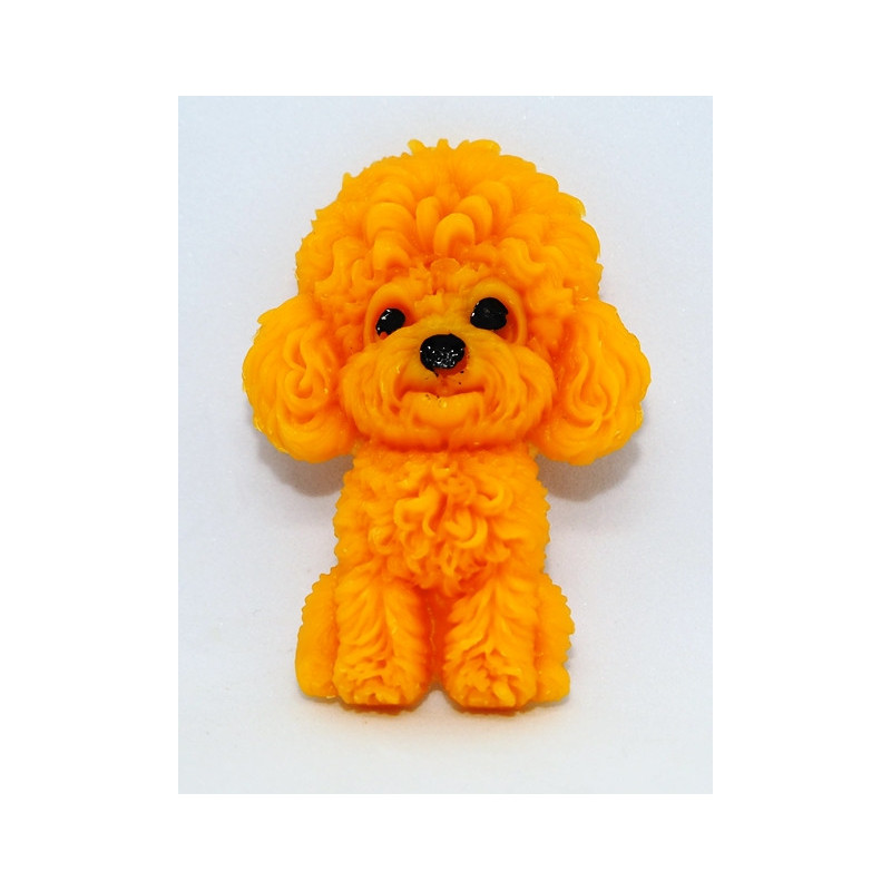 Psík Megi - plaketa - včelí vosk 15 g, rozmer 70 x 45 mm