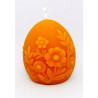 Veľkonočné vajíčko s kvetinkou obojstranne - sviečka včelí vosk - rozmer 60 x 50 mm, váha 70 g, forma 13 €