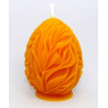 Sviečka vajíčko - vosková ozdobná sviečka - rozmer 85 x 60 mm , váha 125 g, forma 14 €