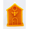 Úlik so včielkou - sviečka  včelí vosk - rozmer 65 x 55 mm, váha 80 g, forma 13 €