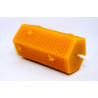 Sviečka šesťhran - včelí vosk, rozmer 90 x 45 mm, váha 100 g, forma 14€