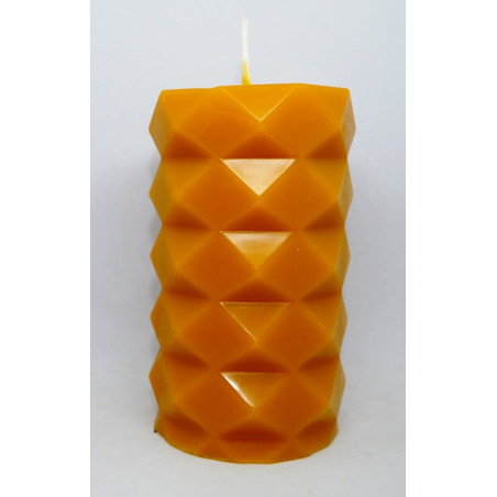 Sviečka dekoratívna - valec, včelí vosk, rozmer 115 x 65 mm, váha 330 g forma 19 €